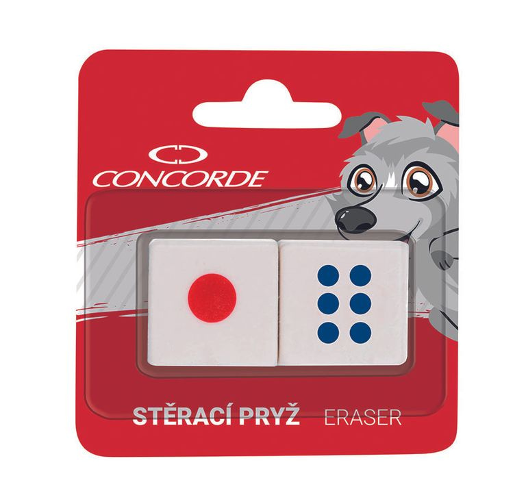 Pryž CONCORDE Kostka, 2ks, blistr CONCORDE