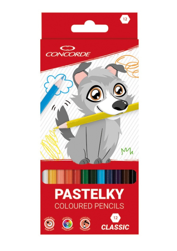 Pastelky CONCORDE Classic 12 ks CONCORDE