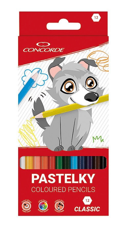 Pastelky CONCORDE Classic 12 ks CONCORDE