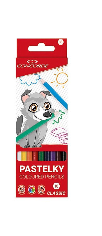 Pastelky CONCORDE Classic 18 ks CONCORDE