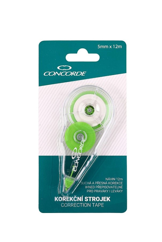 Korekční strojek CONCORDE Lungo, 5mm x 12m CONCORDE