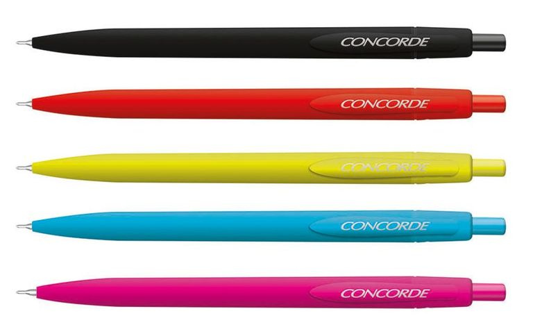 Kuličkové pero Concorde Drupy - mix barev
