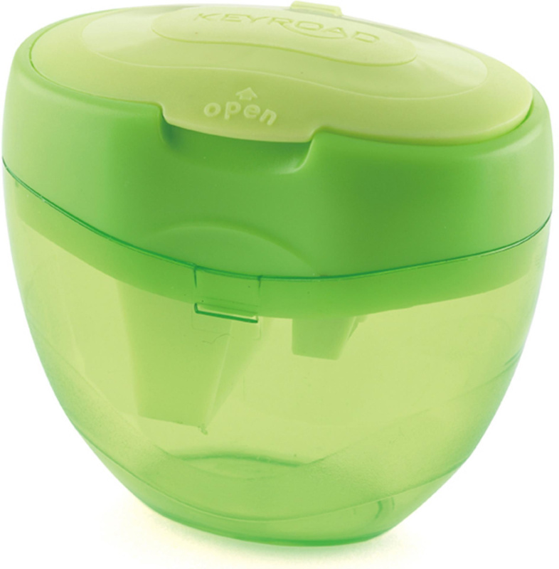 Ořezávátko KEYROAD TRI Plus - plast, zelené