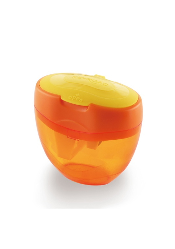 Ořezávátko KEYROAD TRI Plus - plast, oranžové