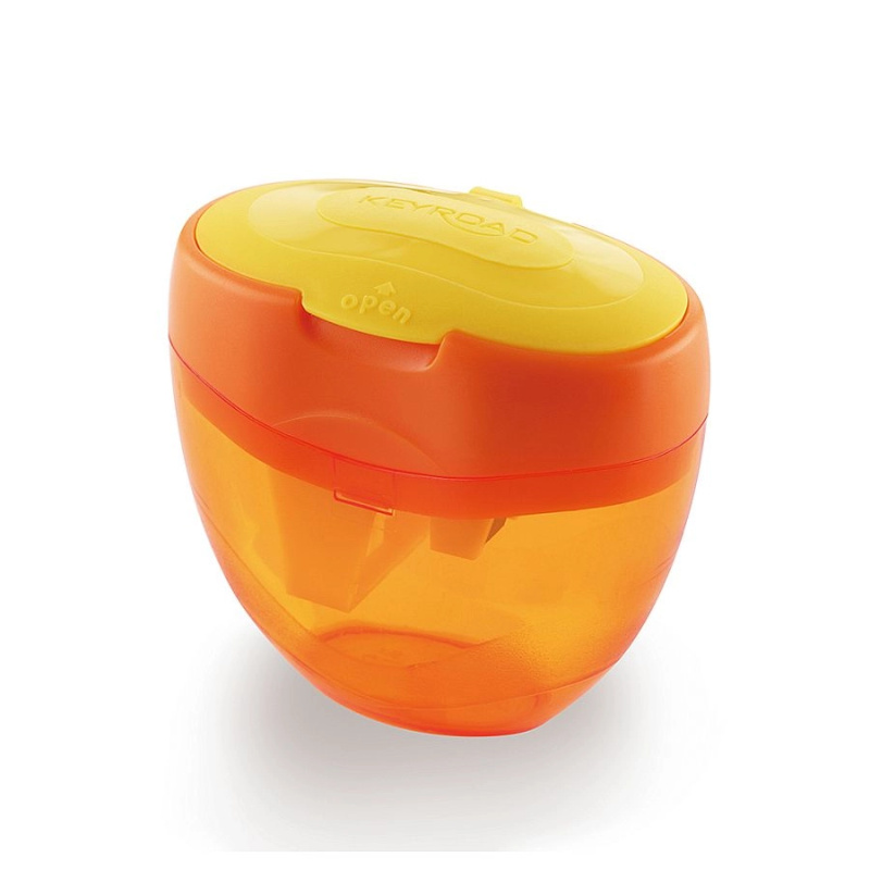 Ořezávátko KEYROAD TRI Plus - plast, oranžové