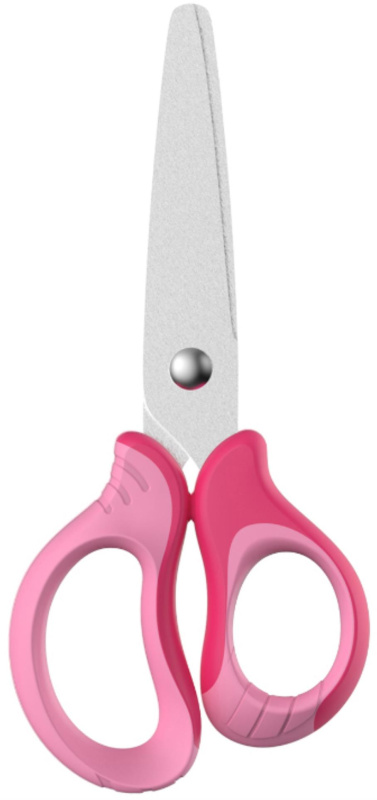 Keyroad Dětské nůžky Soft 12,5 cm - růžové VOLF kancelářské potřeby spol. s r.o.