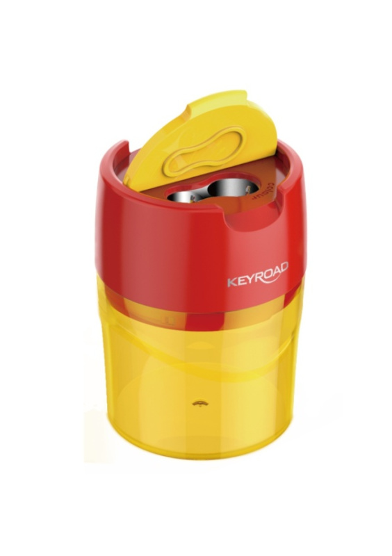 Ořezávátko kontejner KEYROAD Robby Duo, oranžové KEYROAD