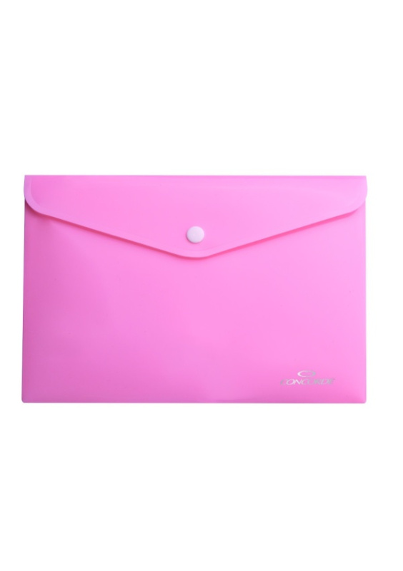 Spisové desky CONCORDE s drukem A4, pastel růžová CONCORDE