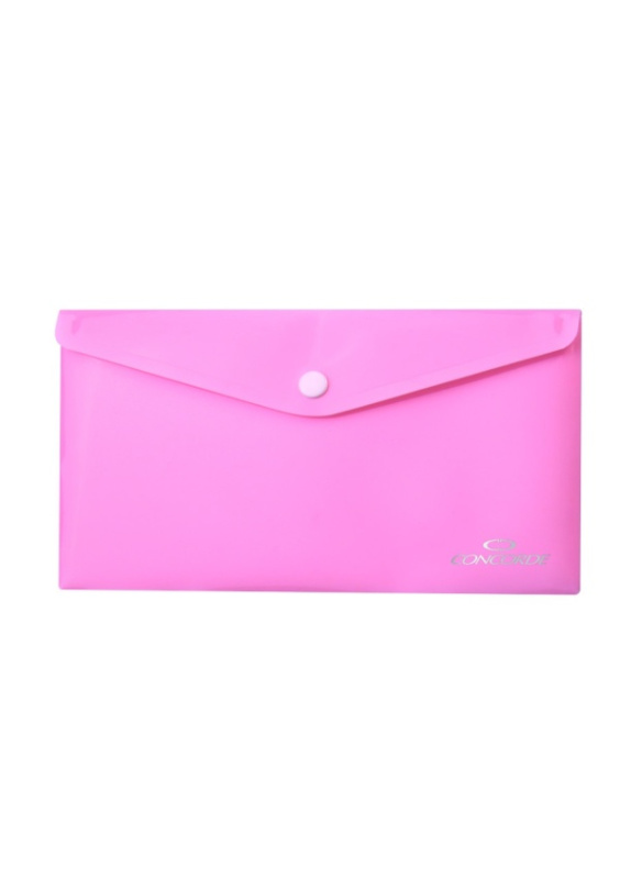 Spisové desky CONCORDE s drukem DL, pastel růžová CONCORDE