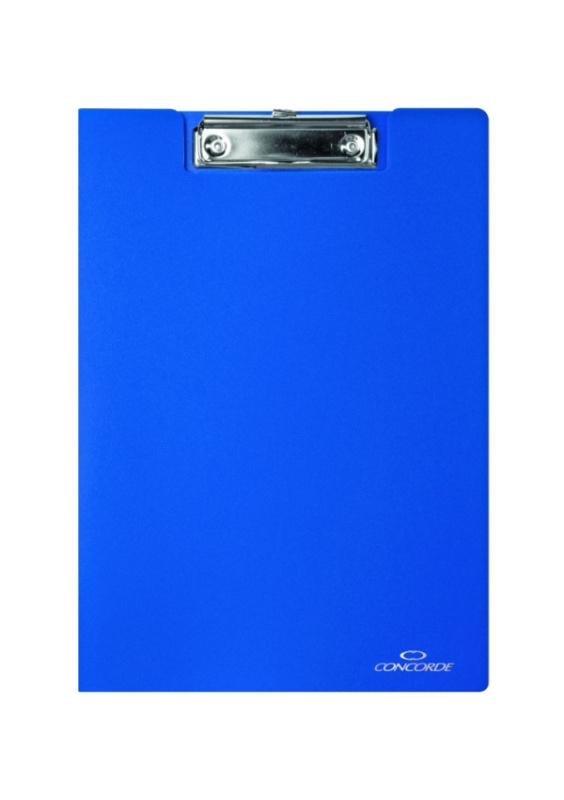 Desky CONCORDE s klipem A4, modrá CONCORDE