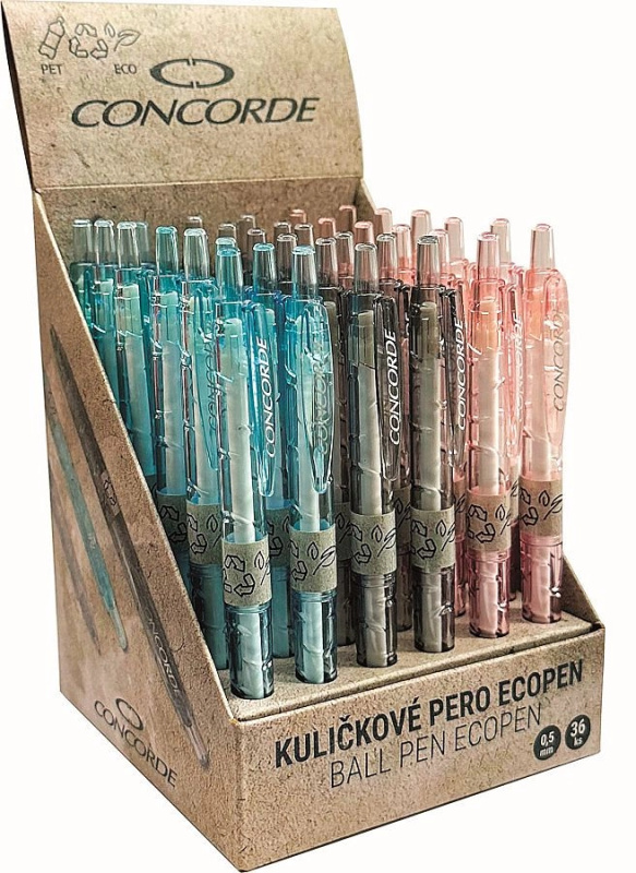 Kuličkové pero CONCORDE EcoPen 0,5 mm - mix barev