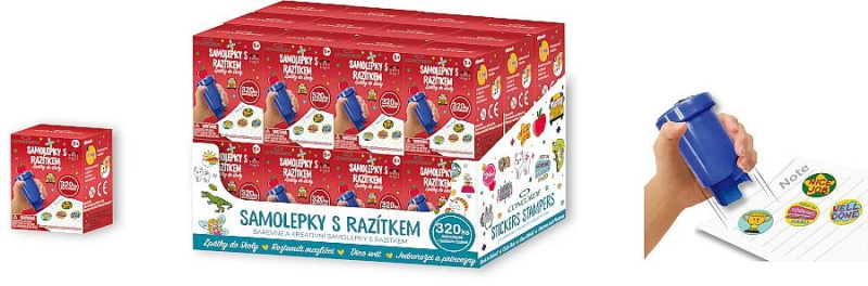 Samolepky s razítkem CONCORDE - Zpátky do školy