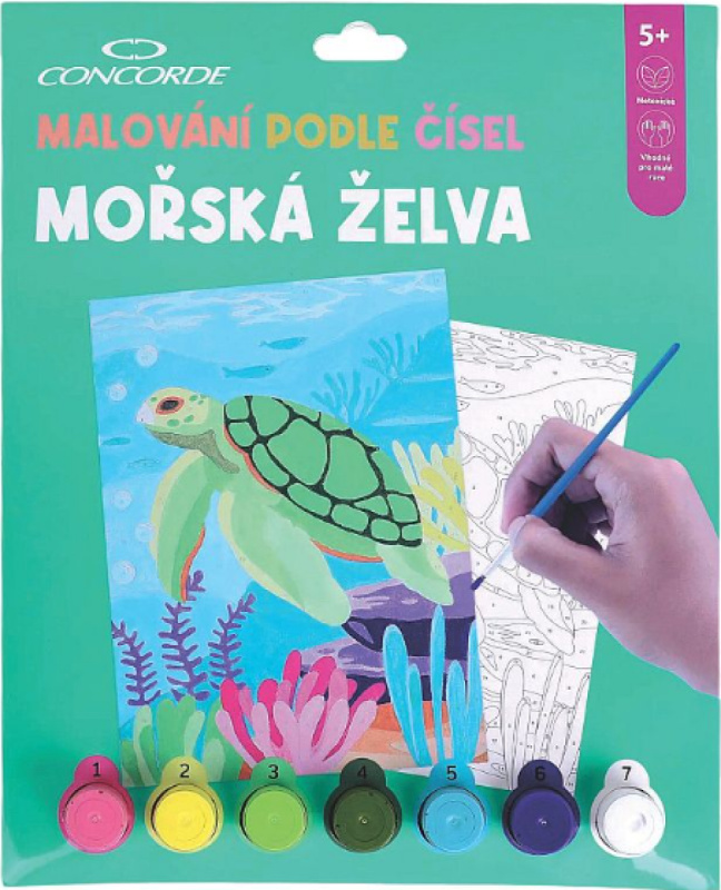 Malování podle čísel CONCORDE Mořská želva