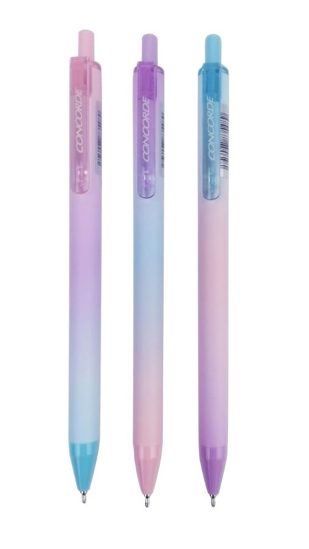 Kuličkové pero Concorde Duha -  mix barev