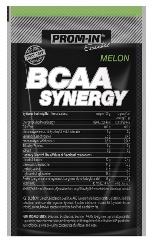 Prom-in Essential BCAA Synergy vzorek 11 g - meloun