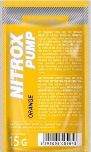 Prom-IN Nitrox Pump, 15 g Příchuť: Pomeranč