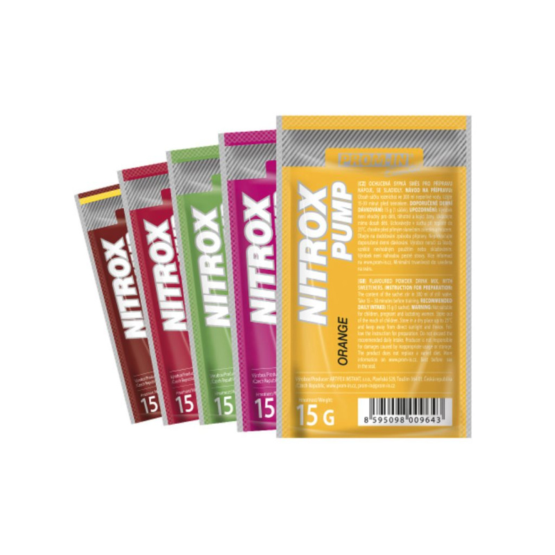 Prom-in Nitrox Pump Extreme 15 g - malina