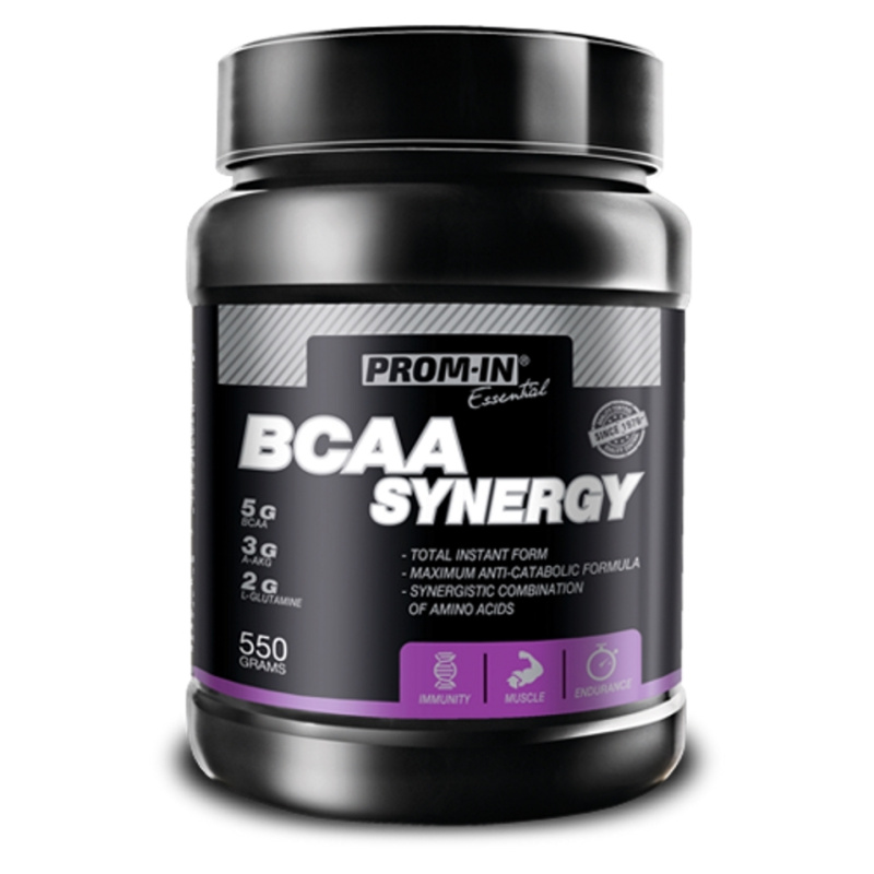 PROM-IN BCAA Synergy, 550 g Příchuť: Zelené jablko