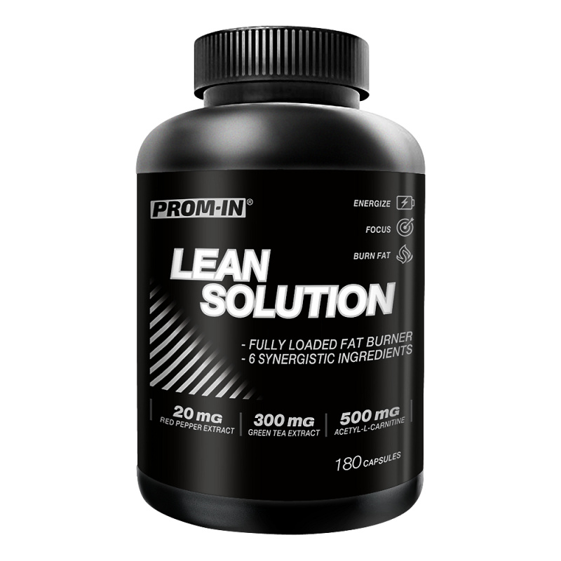Prom-In Lean Solution - Spalovač tuků, 180 tablet