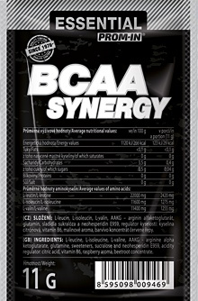 Prom-in Essential BCAA Synergy vzorek 11 g - broskev