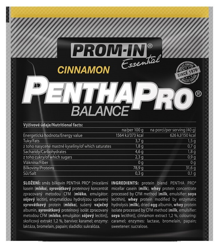 Prom-in Pentha Pro Balance 40g - skořice