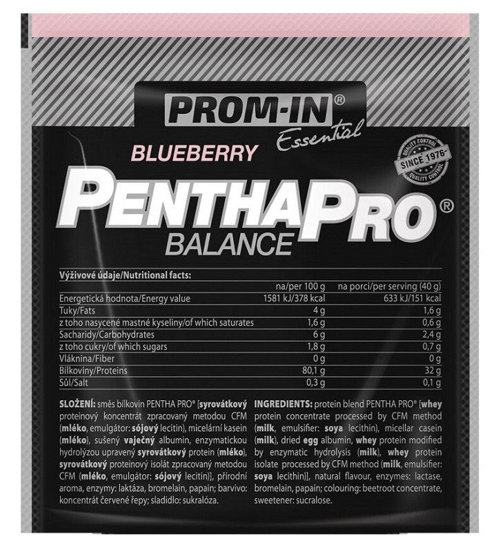 Prom-in Pentha Pro Balance 40g - borůvka