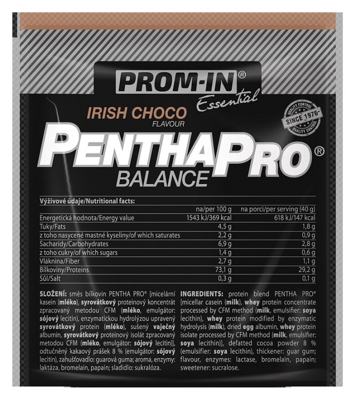 Prom-in Pentha Pro Balance 40g - irish choco