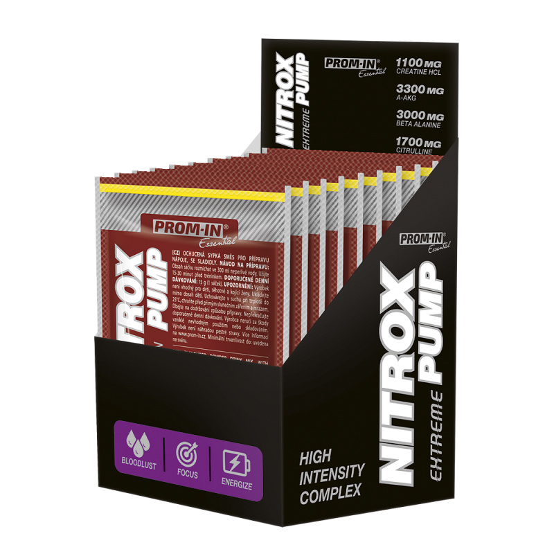 Prom-IN Nitrox Pump Extreme, 150 g Příchuť: Cola s citrónem
