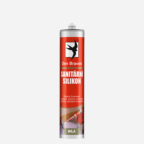 Den Braven Sanitární silikon 280 ml Barva: černá