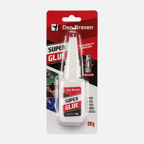 Den Braven Sekundové lepidlo SUPER GLUE Balení: 20 g