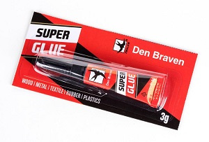 Den Braven Sekundové lepidlo SUPER GLUE Balení: 3 g