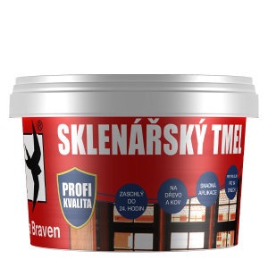 Den Braven Sklenářský tmel Barva: béžová, Balení: 0,5 kg