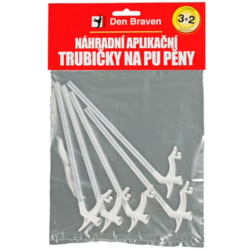 Den Braven Náhradní aplikační trubičky pro PU pěny 5 ks
