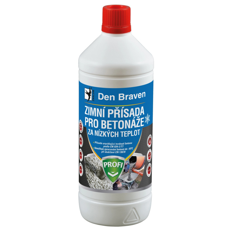 Den Braven Zimní přísada pro betonáže za nízkých teplot Balení (ml): 1 l