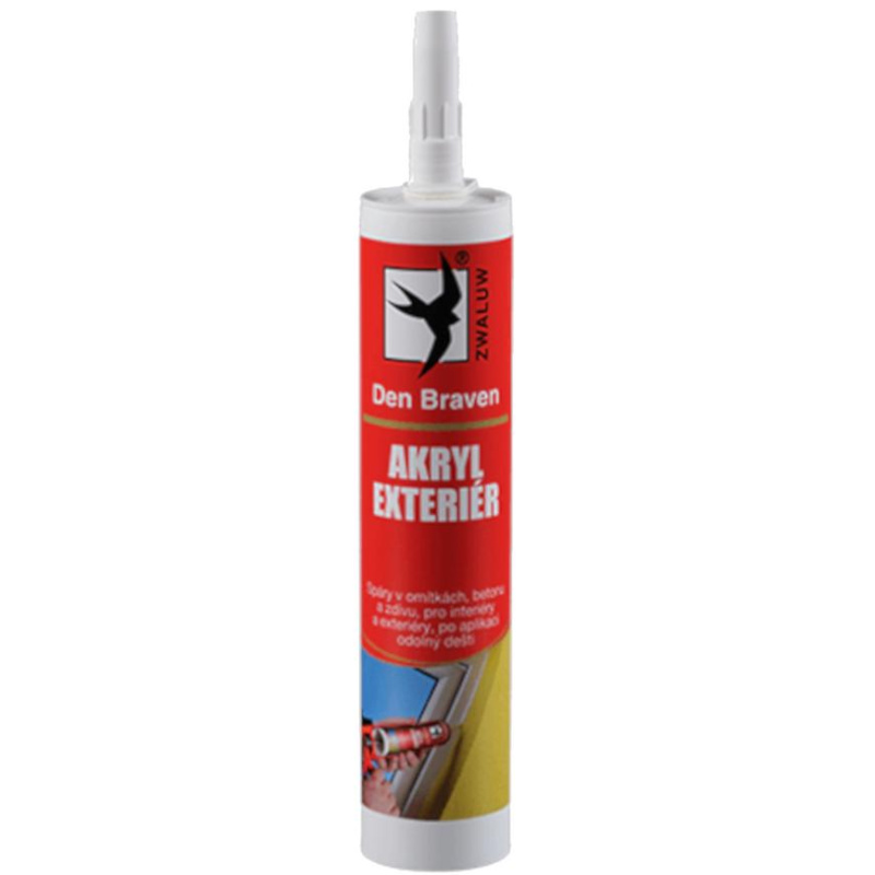 Den Braven Akryl Exteriér 280ml Barva: šedá