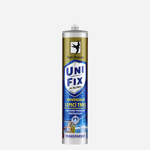 Tmel univerzální Den Braven UNIFIX transparentní 290 ml
