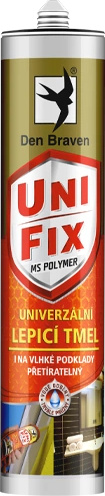 Tmel univerzální Den Braven UNIFIX bílý 290 ml