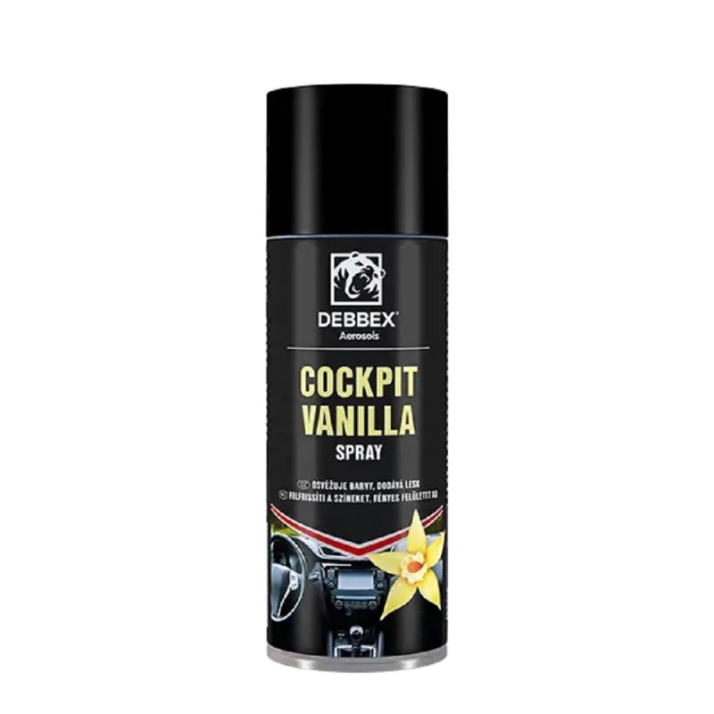 DEBBEX Cockpit spray, vanilka, 400 ml