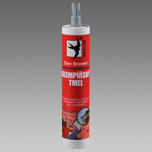 Den Braven Klempířský a karosářský tmel 280ml Barva: hnědá