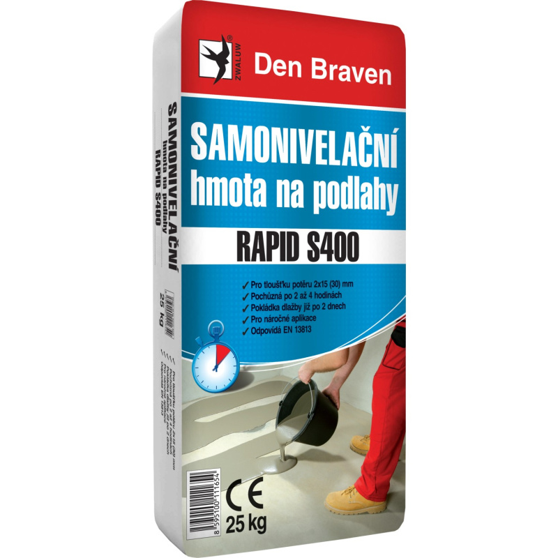 Den Braven Samonivelační hmota na podlahy RAPID S400