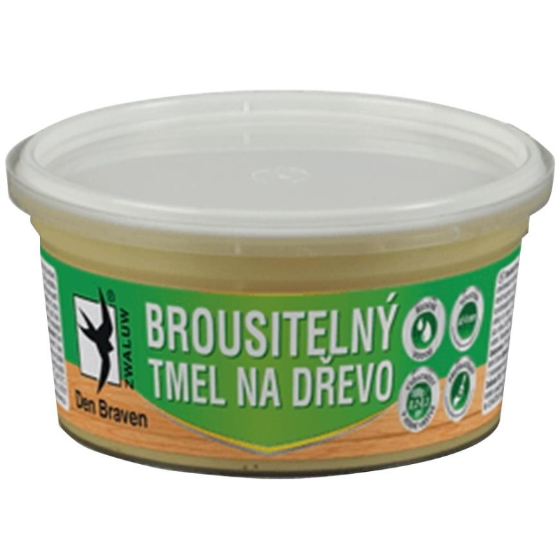 Den Braven  Brousitelný tmel na dřevo Barva: dub, Balení: 0,25 kg