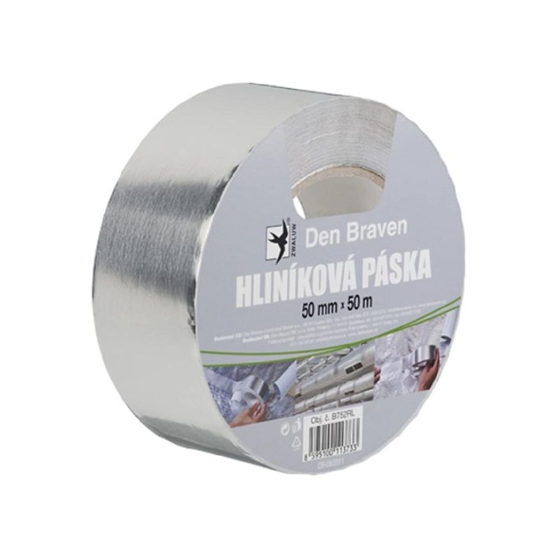 Den Braven Hliníková páska Šířka: 50 (mm), Délka: 50 (m)