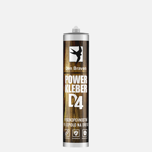 Lepidlo polyuretanové Den Braven Power Kleber D4 300 ml