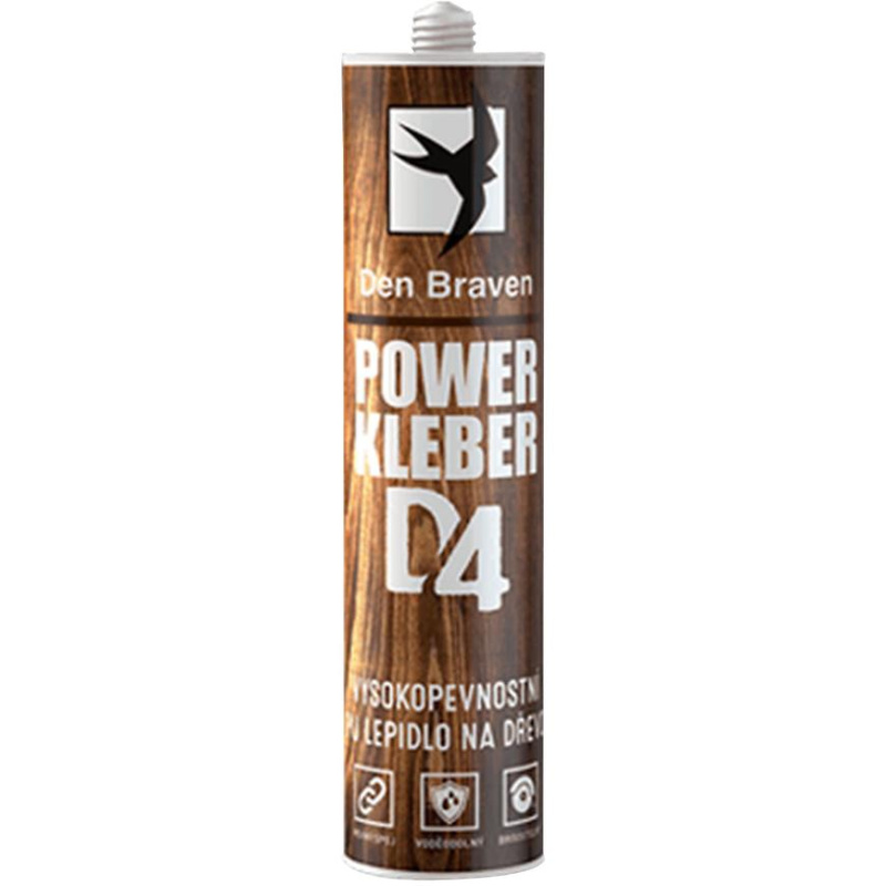 Lepidlo polyuretanové Den Braven Power Kleber D4 300 ml