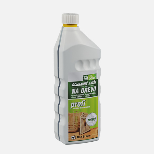 Den Braven Ochranný nátěr na dřevo PROFI Barva: hnědá, Balení (ml): 5 l