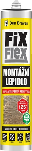 Lepidlo montážní Den Braven FIX FLEX 280 ml