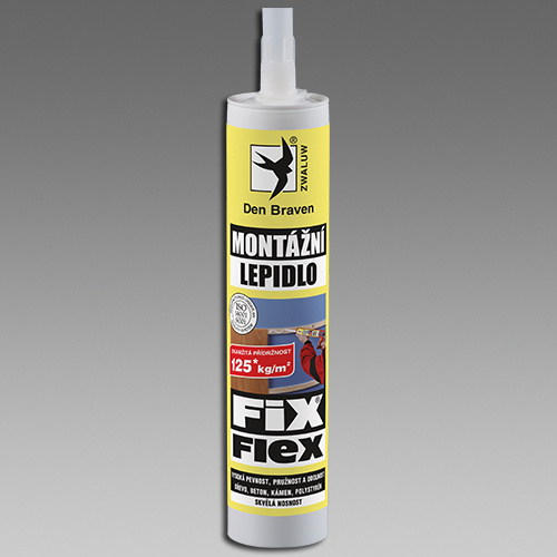 Lepidlo montážní Den Braven FIX FLEX 280 ml