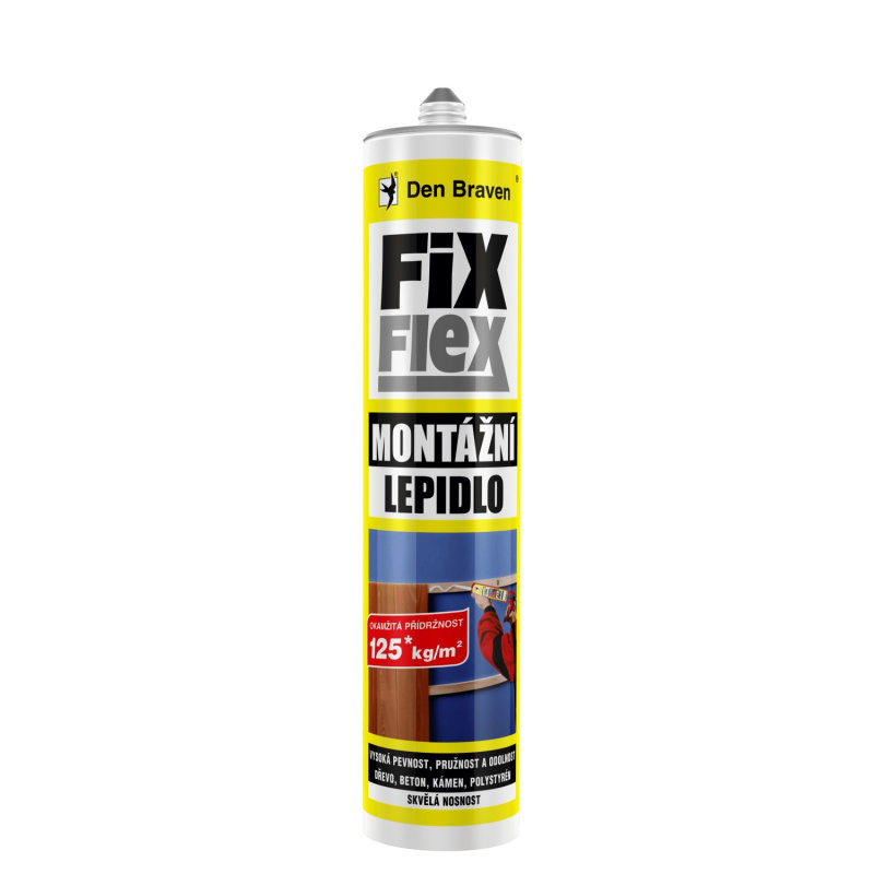 Lepidlo montážní Den Braven FIX FLEX 280 ml