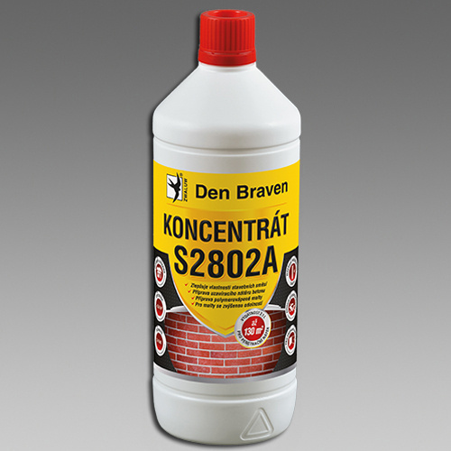 Den Braven S2802A Koncentrát stavebních směsí Typ: dóza, Barva: bílá, Balení (ml): 5 l