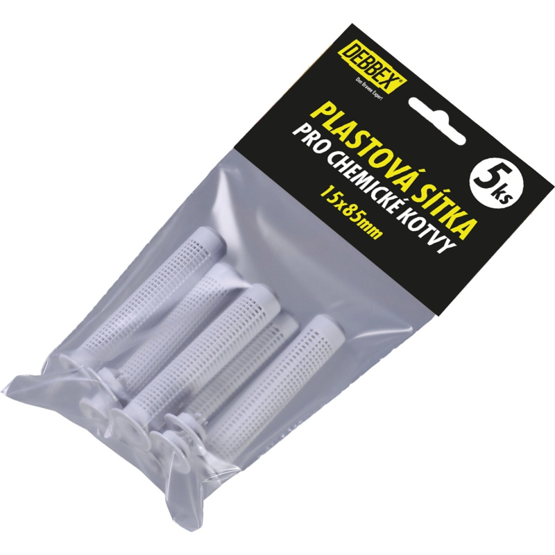 Den Braven Plastová sítka pro kotvení do dutých materiálů v blistru 20 mm Průměr: 20 (mm), Délka: 85 mm